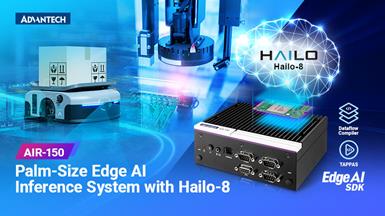 Advantech Launches the AIR-150  Palm-Size Hailo-8 AI Inference System